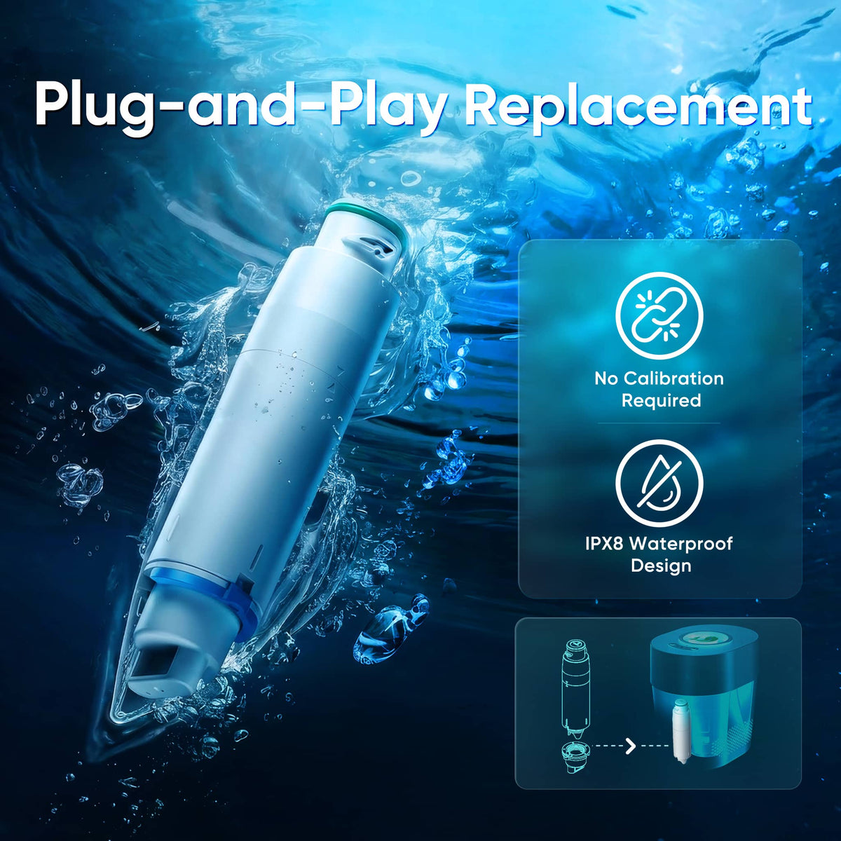 FinWhale™ Replacement Sensor
