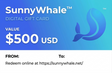 SunnyWhale™ Gift Card