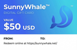 SunnyWhale™ Gift Card